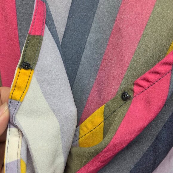 WeInfluence Cross-Front Peplum Sleeveless Top - Picture 8 of 12